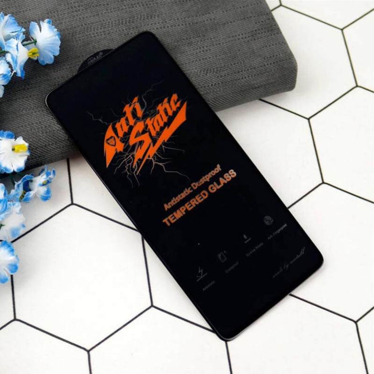 گلس آنتی استاتیک شیائومی شیشه ای مدل REDMI NOTE8 PRO/POCO M3